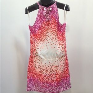 Heart print BCBG Max Azria mini dress